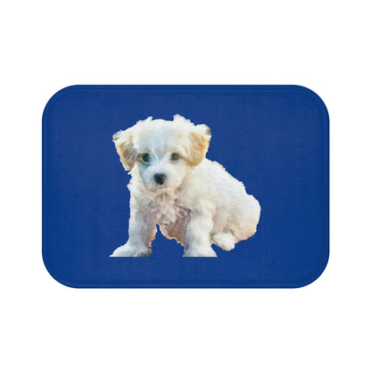 Bichon Frise Delight Bathroom Rug Mat