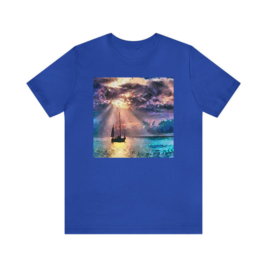 Greek Islands 'Aegean Enchantment ' - -  Classic Jersey Short Sleeve Tee