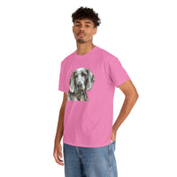 Weimaraner 'Greyson' Unisex Heavy Cotton Tee