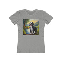 Portuguese Water Dog Women's Slim Fitted Tee