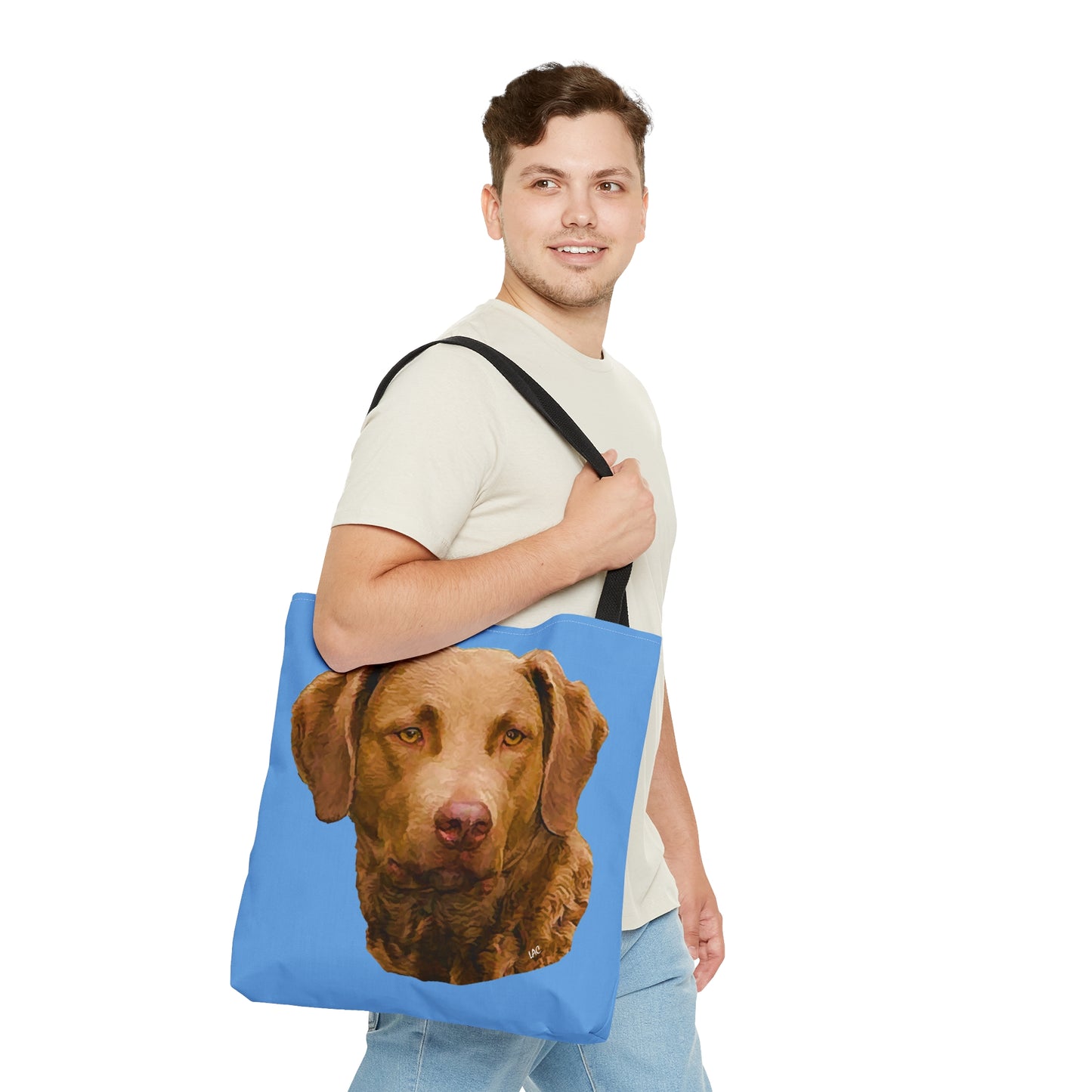 Charming Chesapeake Bay Retriever Tote Bag