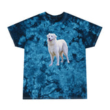 Hungarian Kuvasz Tie-Dye Tee, Crystal