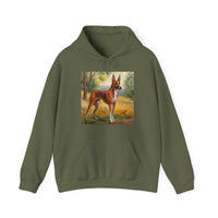 Azawakh 'Tuareg Sloughi' Unisex 50/50 Hooded Sweatshirt