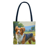 Nederlandse Kooikerhondje  Polyester Tote Bag (AOP)