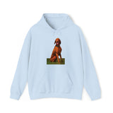 Hungarian Vizsla 'Waiting For The Bride'  Unisex 50/50 Hoodie