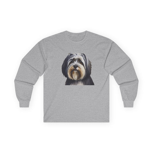 Tibetan Terrier Classic Cotton Long Sleeve Tee