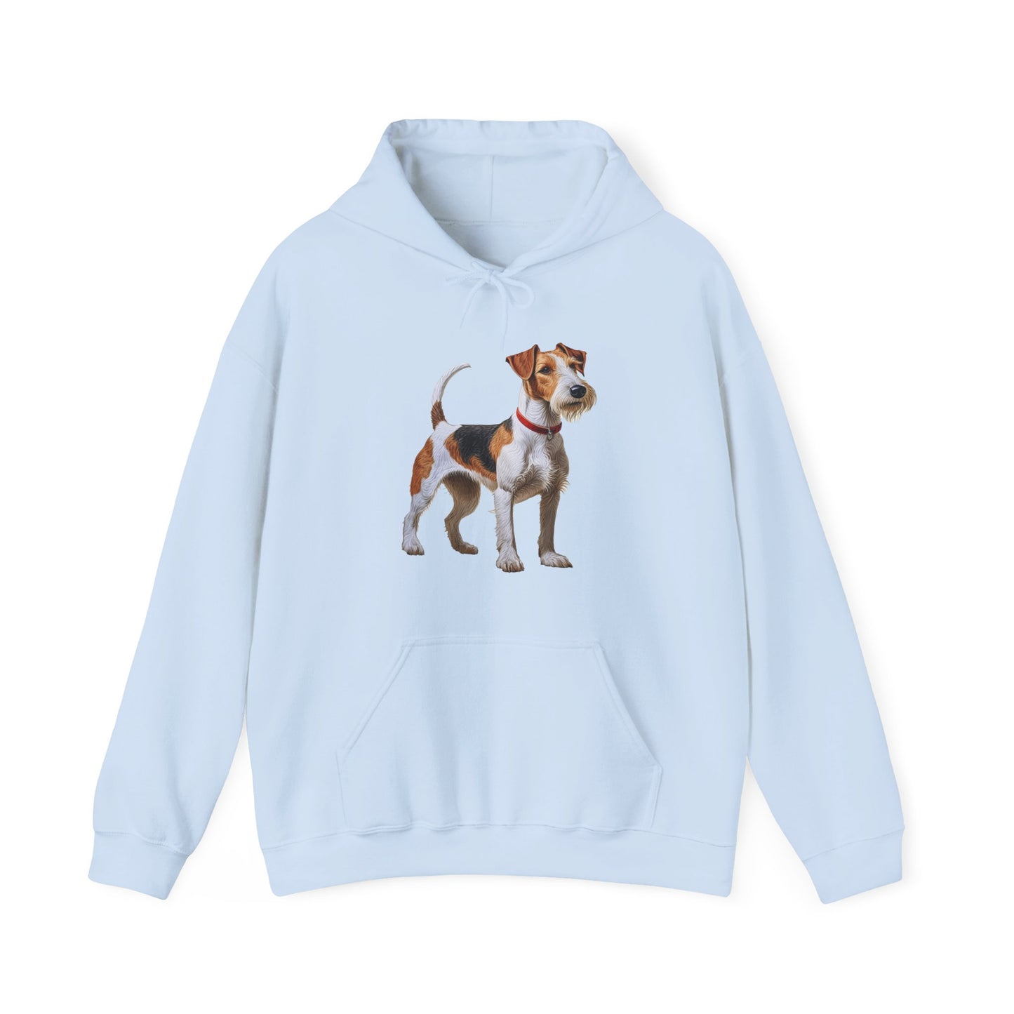 Wire Fox Terrier Unisex 50/50 Hooded Sweatshirt