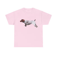 German Short Hair Pointer 'On Point' Unisex Heavy Cotton Tee