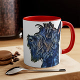 Schnauzer Ceramic Accent Coffee Mug, 11oz