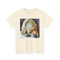 Golden Retriever 'Zuko' Unisex Heavy Cotton Tee