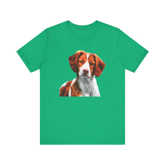 Brittany Spaniel 'Gunner' Unisex Jersey Short Sleeve Tee