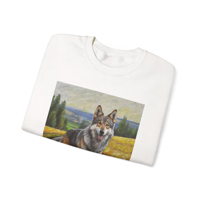 Czechoslovakian Vlcak -Unisex 50/50 Crewneck Sweatshirt