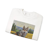 Czechoslovakian Vlcak -Unisex 50/50 Crewneck Sweatshirt