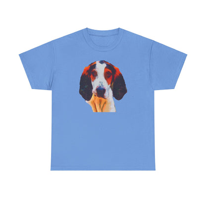 Sophisticated Treeing Walker Coonhound Unisex Heavy Cotton Tee