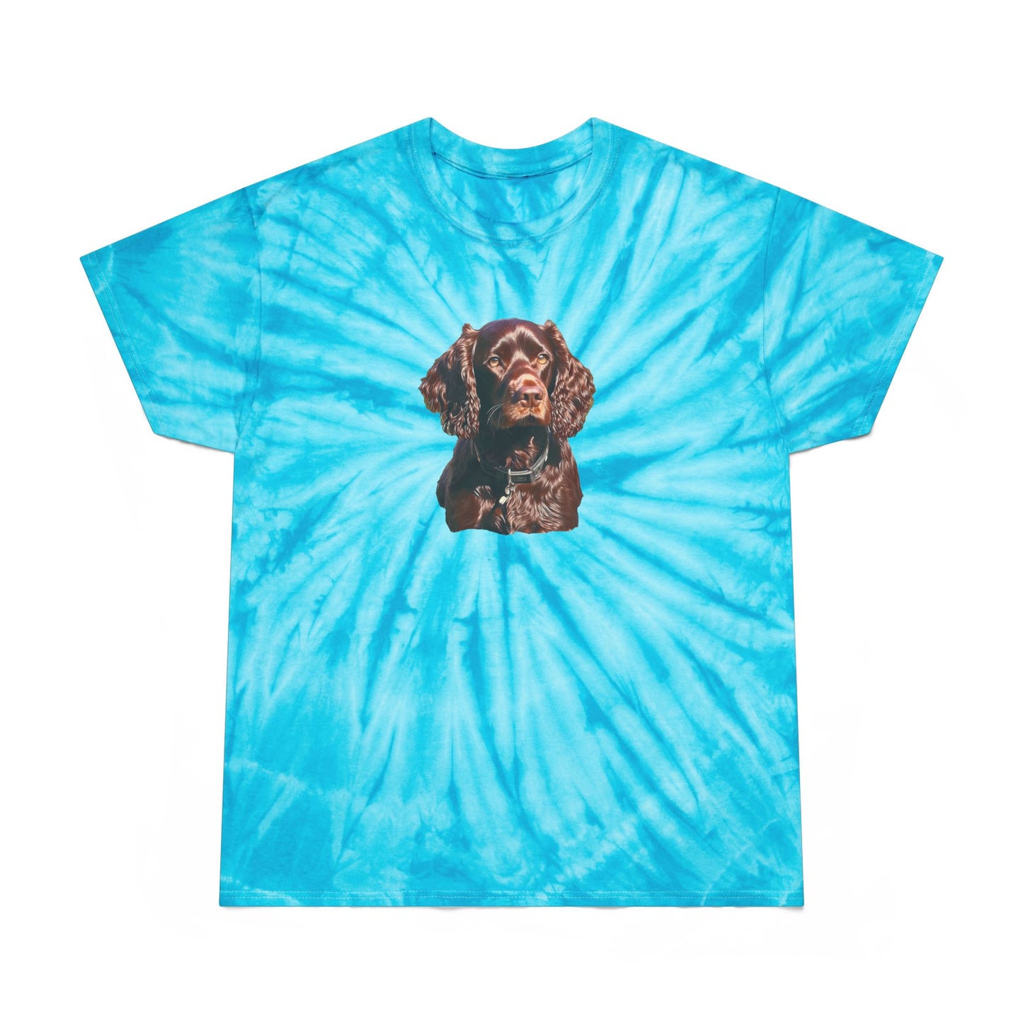 Boykin Spaniel Tie-Dye Tee, Cyclone