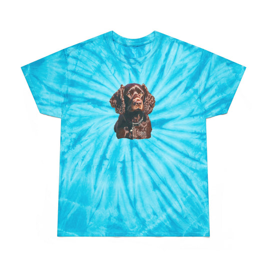 Boykin Spaniel Tie-Dye Tee, Cyclone