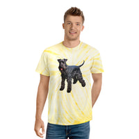 Kerry Blue Terrier Tie-Dye Tee, Cyclone