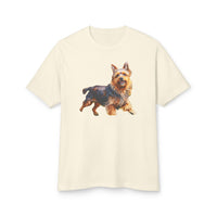 Australian Terrier Unisex Relaxed Fit Garment-Dyed Heavyweight Cotton Tee