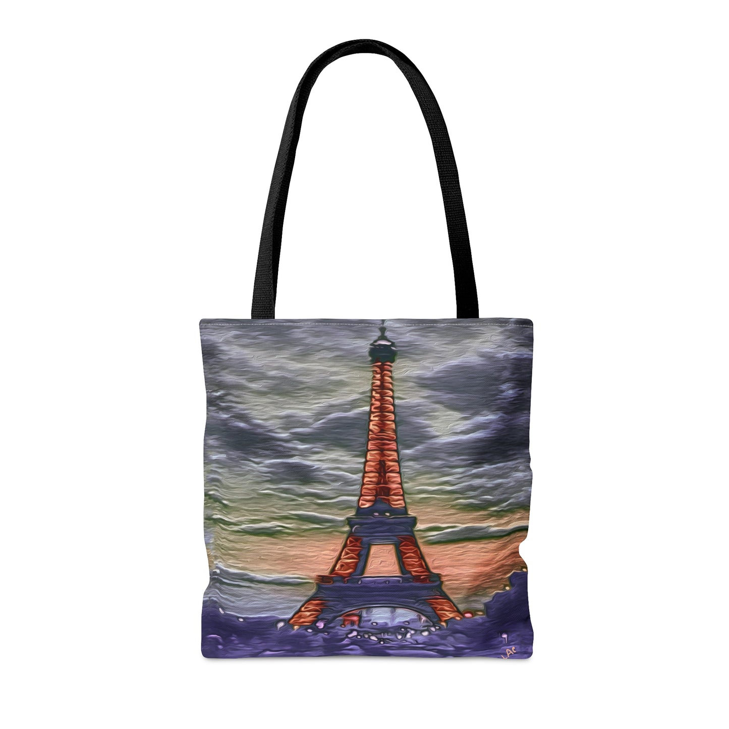 'Eiffel Tower Sunset' Tote Bag