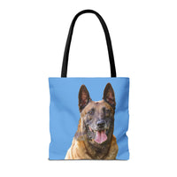 Belgian Malinois Tote Bag: A Canine Masterpiece