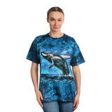 Humpback Whale - Unisex Cotton Tie-Dye Tee