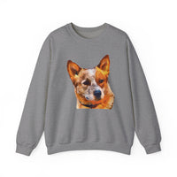 Red Heeler - Australian Cattle Dog - Unisex 50/50 Crewneck Sweatshirt