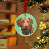 Chesapeake Bay Retriever Metal Ornaments