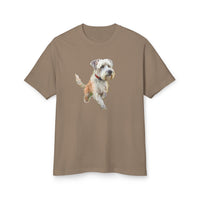 Dandie Terrier - Unisex Relaxed Fit Garment-Dyed Heavyweight Cotton Tee