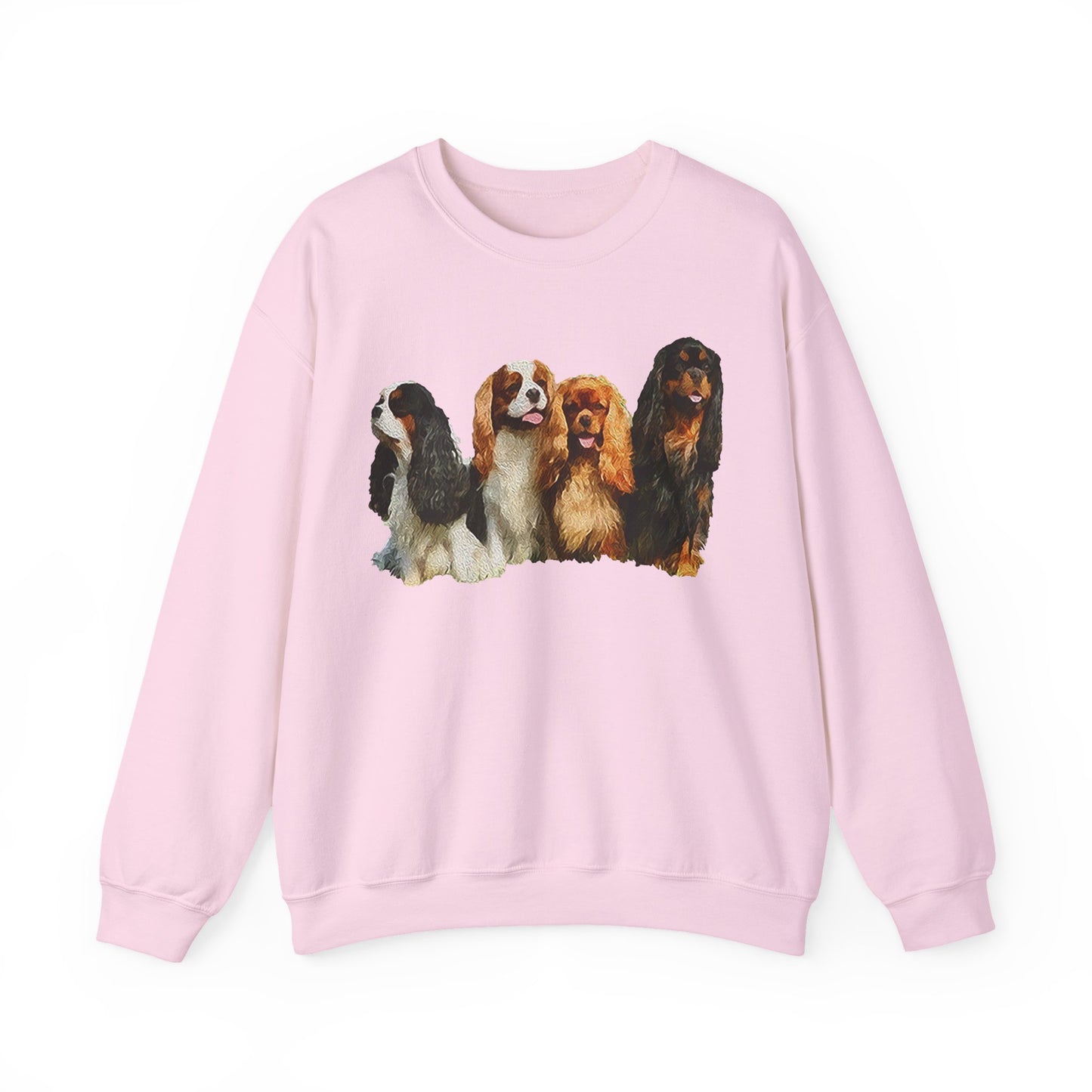 Cozy King Charles Spaniels 'Cavalier Club' Unisex Crewneck Sweatshirt