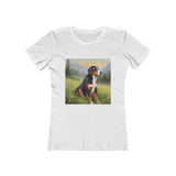 Greater Swiss Mountain Dog Women's Slim Fitted Cotton Tee