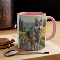 Czechoslovakian Vlcak 'Wolfdog' 11oz Ceramic Accent Mug