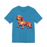 Dachshund 'Simone' - Unisex Jersey Short Sleeve Tee