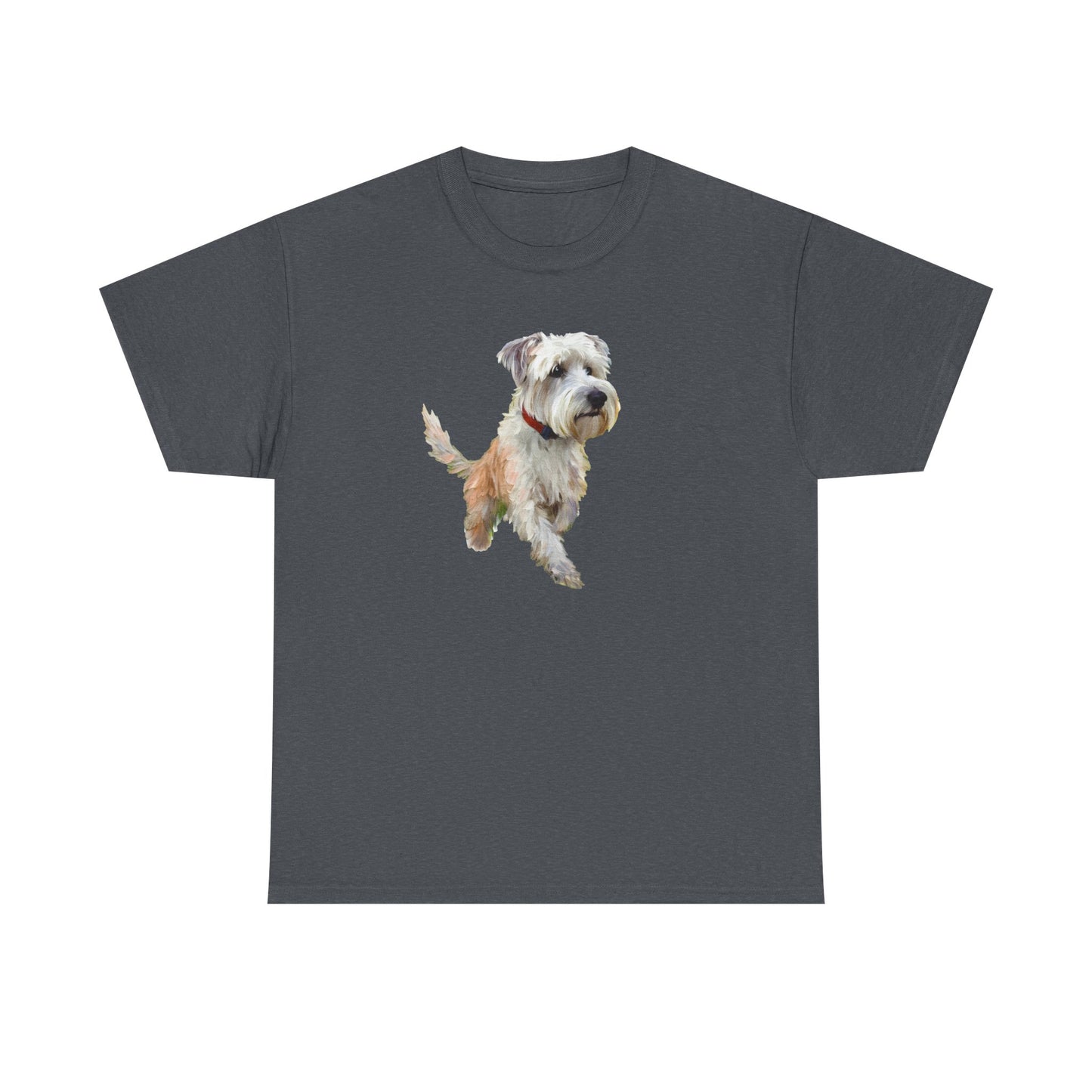 Dandie Dinmont Terrier Unisex Heavy Cotton Tee