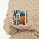 Yakutian Laika Ceramic Mug - 2 Sizes