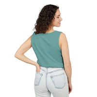 Korean Jindo Unisex Relaxed Fit Garment-Dyed Tank Top