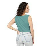 Korean Jindo Unisex Relaxed Fit Garment-Dyed Tank Top
