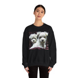 Maltese - Unisex 50/50  Crewneck Sweatshirt