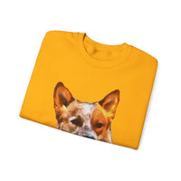 Red Heeler - Australian Cattle Dog - Unisex 50/50 Crewneck Sweatshirt