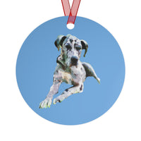 Great Dane 'Leonid' Metal Ornaments