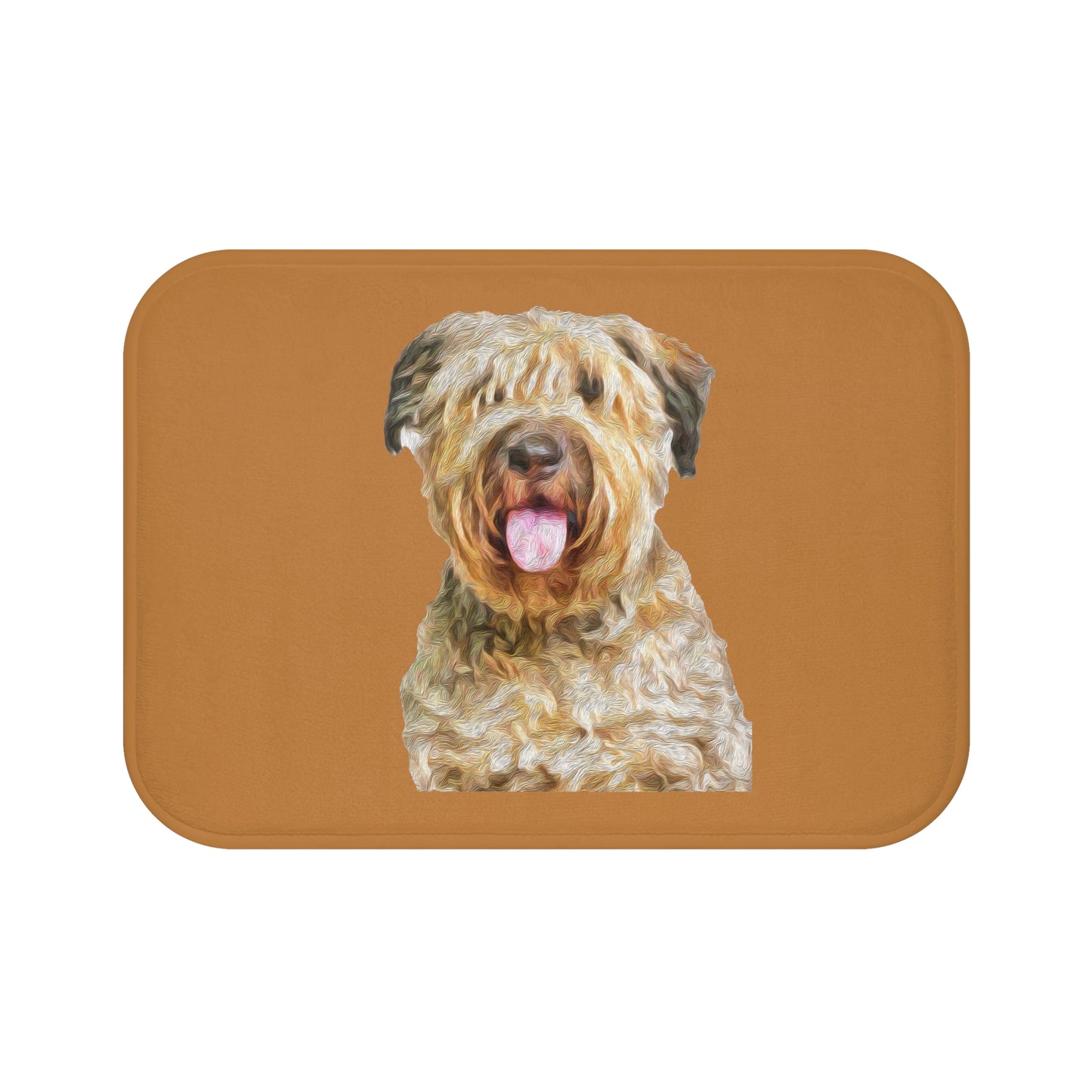Bouvier des Flandres Fine Art Bathroom Rug Mat