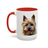 Cairn Terrier - Ceramic Accent Coffee Mug, 11 or 15 oz