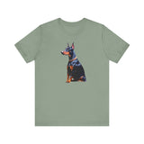 Doberman Pinscher - #2  -  Unisex Jersey Short Sleeve Tee