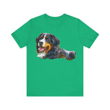 Bernese Mountain Dog Unisex Jersey Short Sleeve Tee