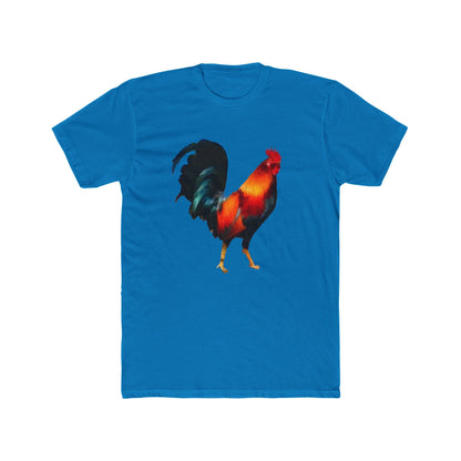 Rooster 'Silas' Men's Fitted Cotton Crew Tee