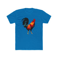 Rooster 'Silas' Men's Fitted Cotton Crew Tee