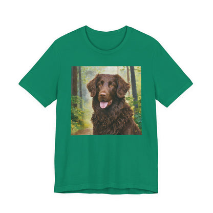 Curly Coated Retriever Jersey Short Sleeve Tee