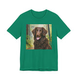 Curly Coated Retriever Jersey Short Sleeve Tee