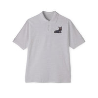 Skye Terrier - Men's Piqué Polo Shirt