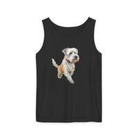 Dandie Terrier  -  Unisex Garment-Dyed Tank Top