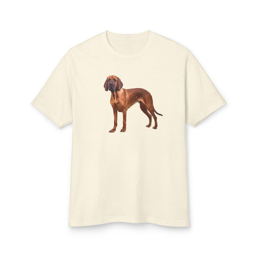 Bloodhound Unisex Relaxed Fit Garment-Dyed Heavyweight Cotton Tee